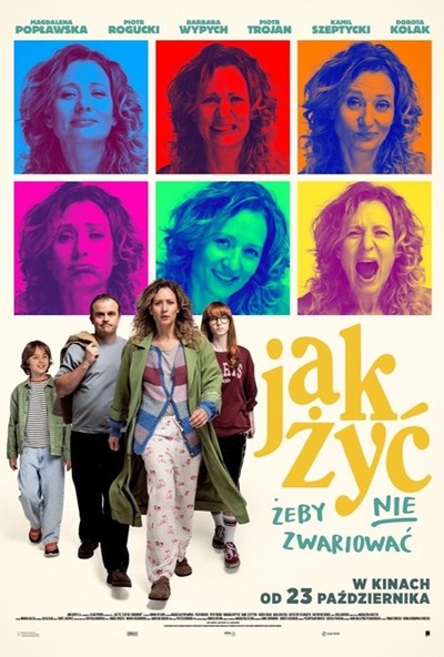 Plakat wydarzenia:  Jak żyć żeby nie zwariować